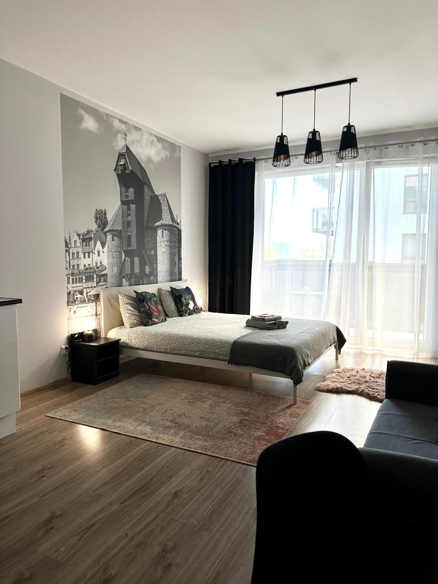 Relax Apartments - Gdansk Central & Parking Eksteriør billede